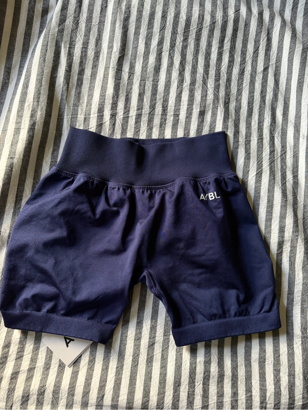 AYBL Navy Elastic Waist Kids Shorts
